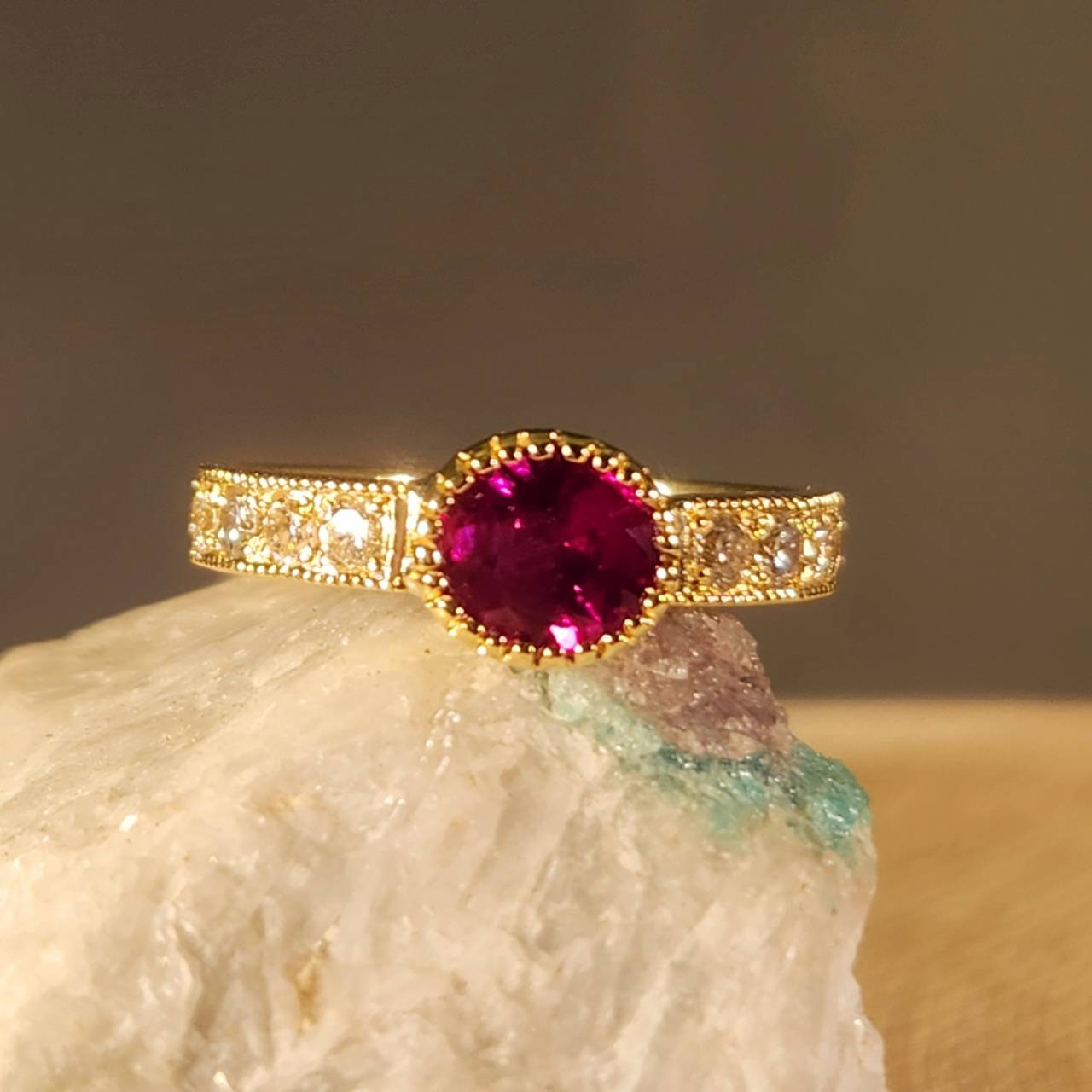 ルビーのリングリフォーム