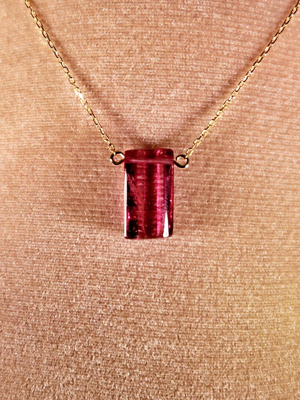 ピンクトルマリンペンダント