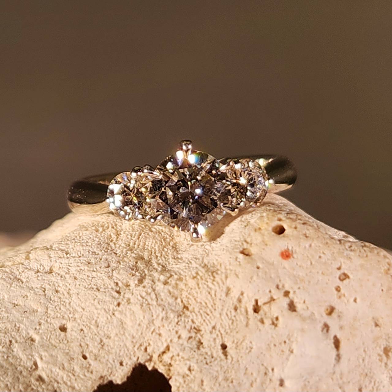 ダイア立て爪のプチリフォーム