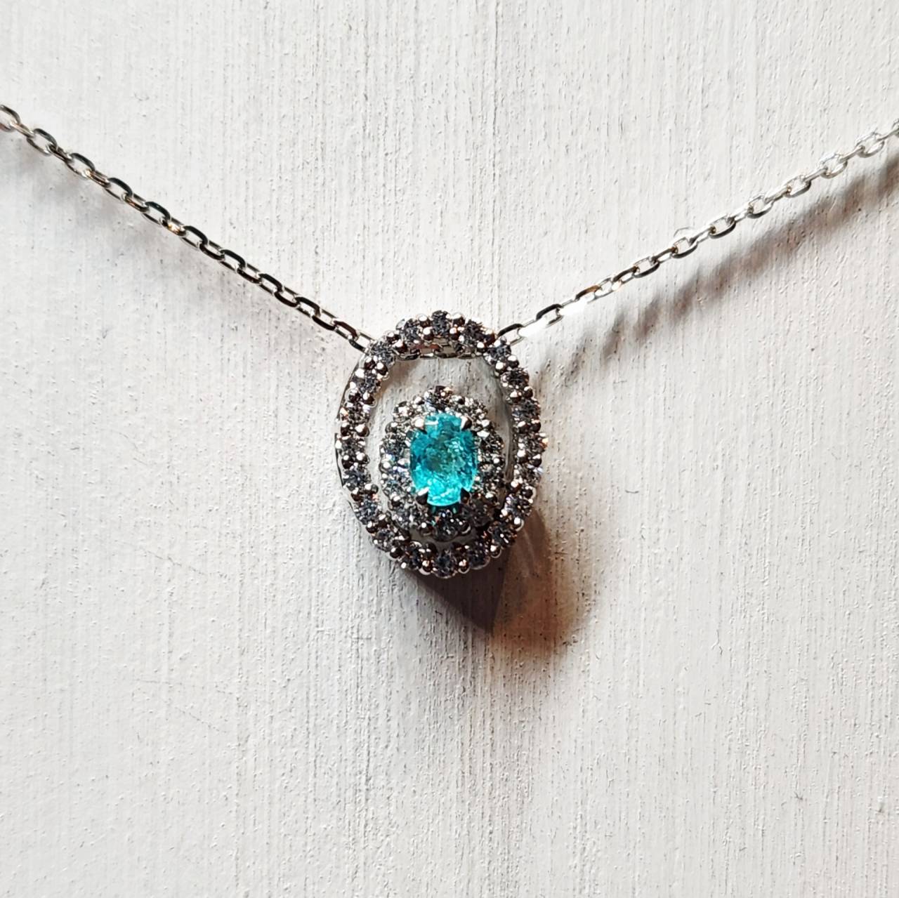 新入荷　パライバのペンダント