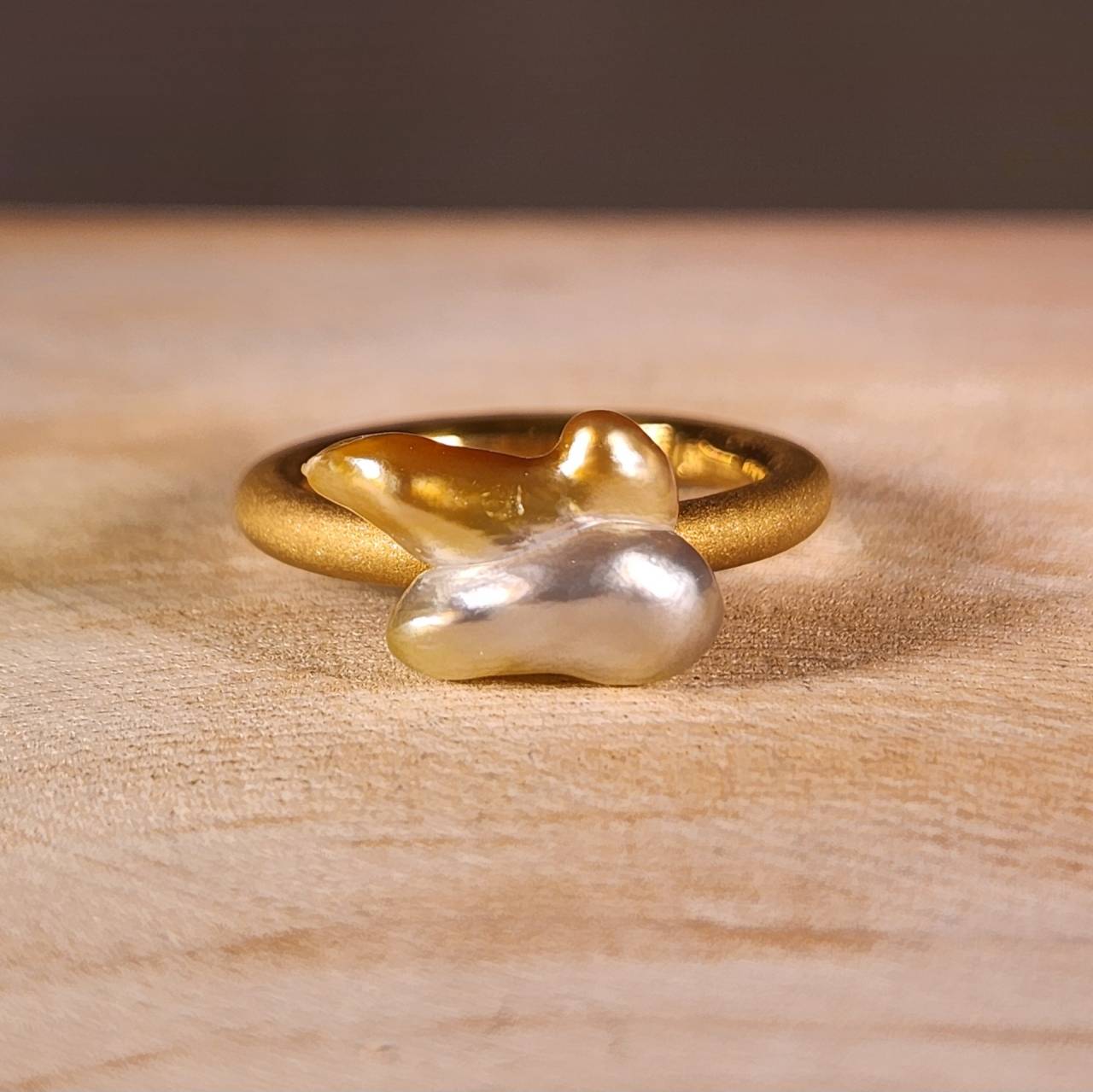 新作　エンゼルパールリング